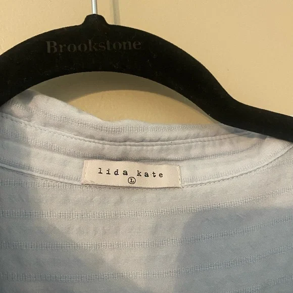 Blue Distressed Top - Picture 3 of 3